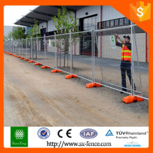 ISO 9001 Hot dipped Galvanized or Spray Painted Temporary Metal Fence Panels